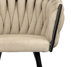 Eetkamerstoel Wave | Beige – Luxe Designstoel | Chique-Living