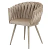 Eetkamerstoel Wave | Cream – Luxe Designstoel | Chique-Living