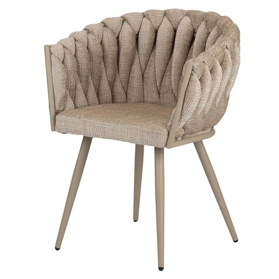 Eetkamerstoel Wave | Cream – Luxe Designstoel | Chique-Living