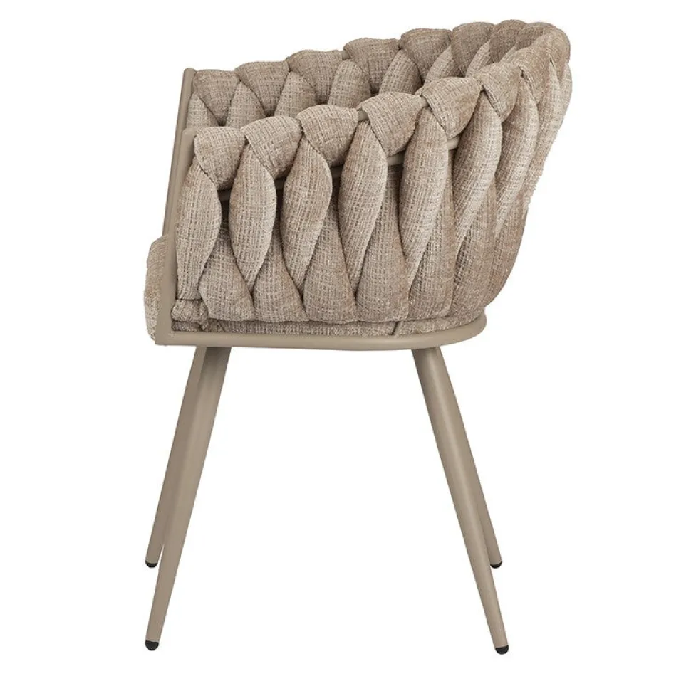 Eetkamerstoel Wave | Cream – Luxe Designstoel | Chique-Living