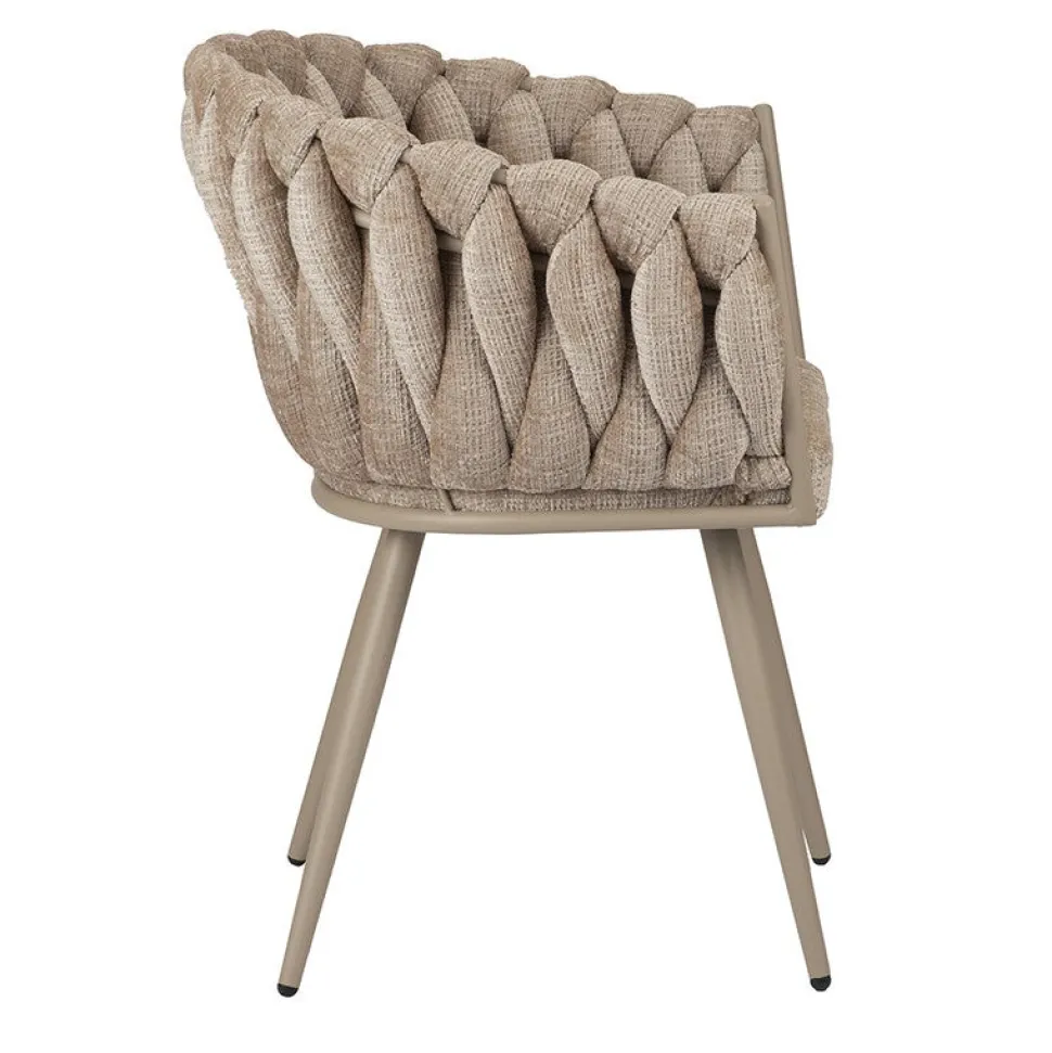 Eetkamerstoel Wave | Cream – Luxe Designstoel | Chique-Living