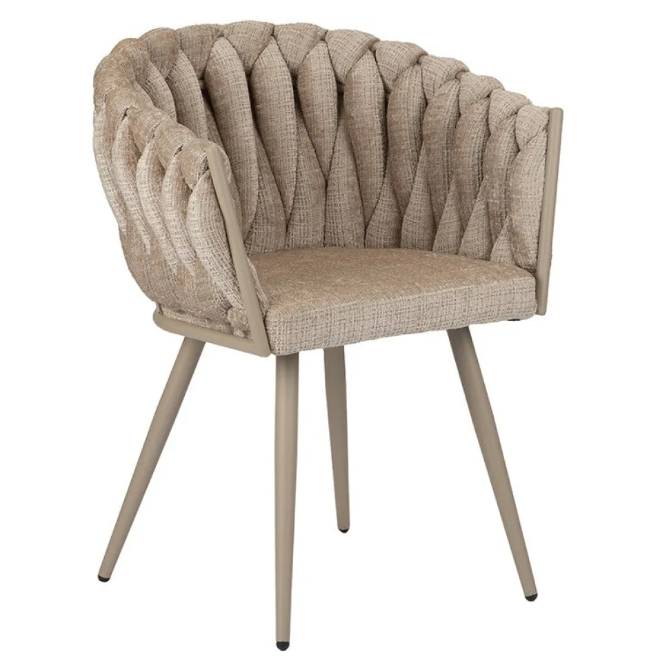 Eetkamerstoel Wave | Cream – Luxe Designstoel | Chique-Living