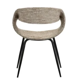 Eetkamerstoel Whale Coco | Beige Eetkamerstoelen met Armleuning – Luxe & Comfort