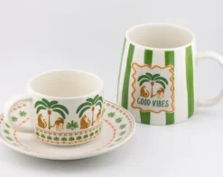 Gebaksbordje Verde 15,5 cm | Keramiek | Chique-Living