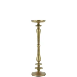 Gouden Kandelaar 'Yahvi' | Light & Living | Ø11x40 cm | Chique-Living