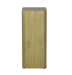 Gouden Zuil Ribbel | Verkrijgbaar in verschillende maten | Chique-Living