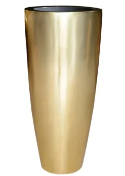 Grote Gouden Vloervaas – Vaas in 2 Maten | Vase The World | Chique-Living