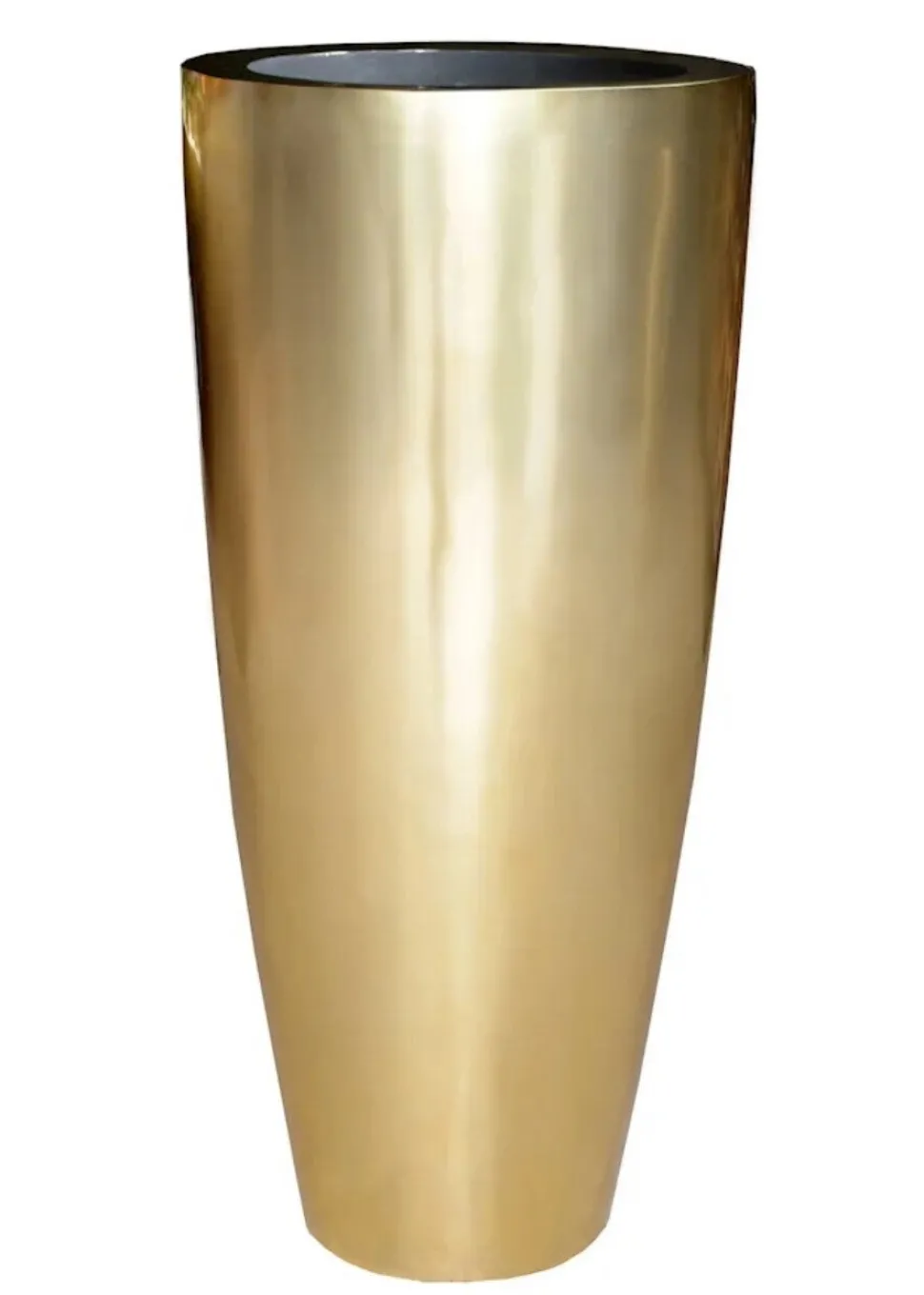 Grote Gouden Vloervaas – Vaas in 2 Maten | Vase The World | Chique-Living