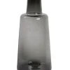 Jana Vaas Smoke Grey – Ø19xH40 cm | Langwerpig glazen design