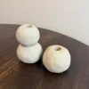 Japandi Bol Kandelaar | Set Van 2 | Chique-Living