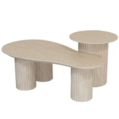 Japandi Salontafel Travertine | Chique-Living