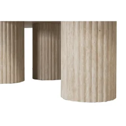 Japandi Salontafel Travertine | Chique-Living