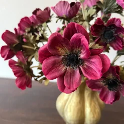 Kunstbloemen Anemoon | Aubergine | Chique-Living