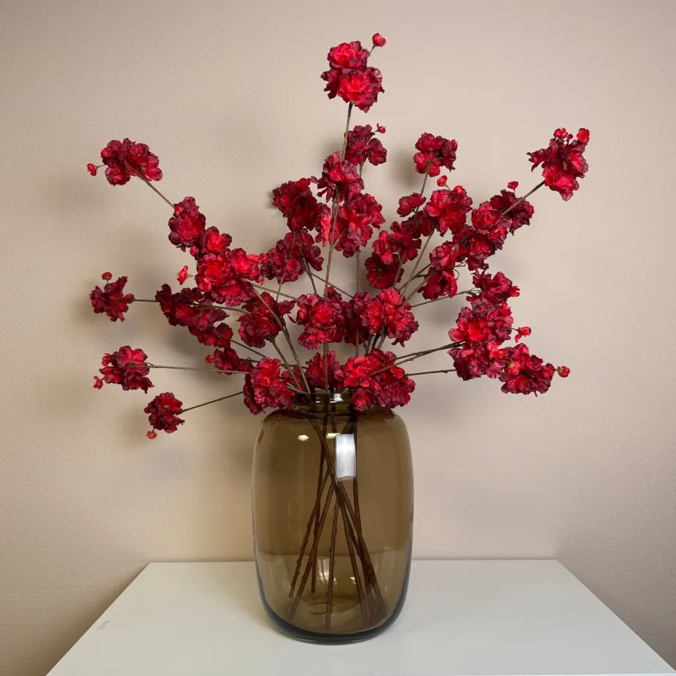 Kunstbloemen Bloesem | Red | 85cm | Chique-Living