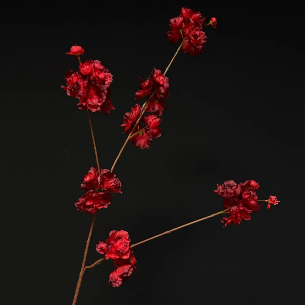Kunstbloemen Bloesem | Red | 85cm | Chique-Living