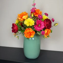 Kunstbloemen Boeket ‘Sunny Vibe’ – Met of Zonder Vaas | Chique-Living