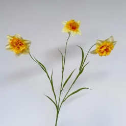 Kunstbloemen Narcis Geel 69cm – Vrolijke Lente Bloem