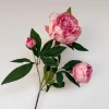 Kunstbloemen Pioenroos Roze 69cm – Romantische, Volle Bloem