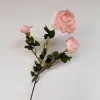 Kunstbloemen Ranonkel Lichtroze x3 59cm – Zachte, Romantische Tak