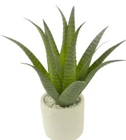 Kunstplantje ‘Agave’ In Pot | 30cm | Chique-Living