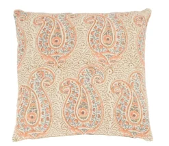 Kussen Batik Beige kopen | Luxe Sierkussen 45x45cm met Batikprint | Chique Living