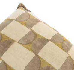 Kussen ‘Square’ Oker kopen | Luxe Sierkussen 40x60cm met Binnenkussen | Chique Living