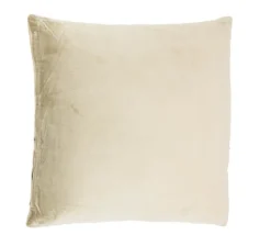 Kussen Velours Beige kopen | Luxe Sierkussen 45x45cm | Chique Living