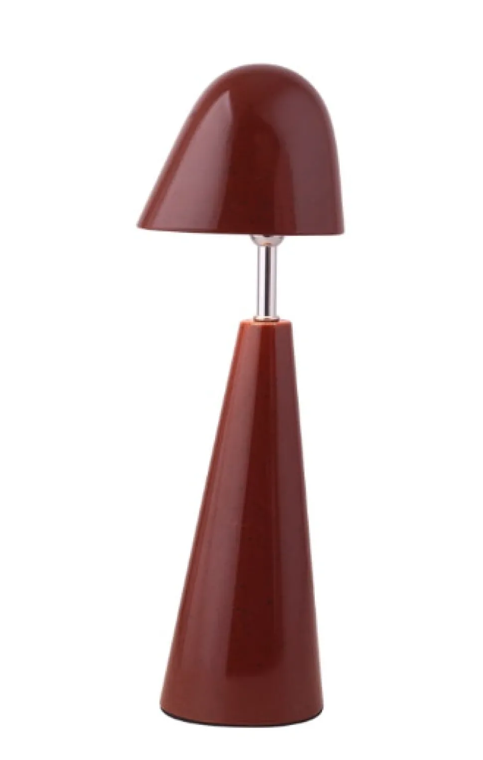 LED Bureaulamp ‘Dot’ Burgundy kopen | Draadloze Tafellamp op Accu met Kleurstanden | Chique Living