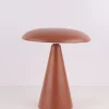LED Bureaulamp ‘Mushie’ Auburn kopen | Draadloze Tafellamp op Accu met Kleurstanden | Chique Living