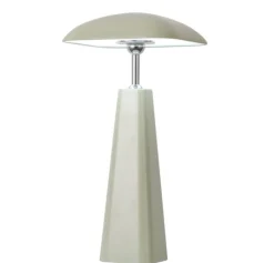 LED Tafellamp 'Piazza' Op Accu | Groen | 16,5x16,5x36cm | Chique-Living