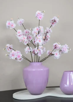Lila Vaas ‘Tugela’ – Glazen Vaas in 2 Maten | Vase The World
