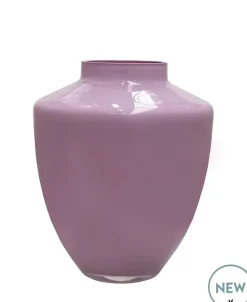 Lila Vaas ‘Tugela’ – Glazen Vaas in 2 Maten | Vase The World