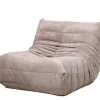 Lounge Fauteuil Romy Beige – Comfortabele Loungefauteuil in Zachte Stof