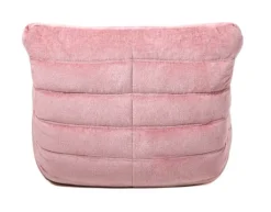 Lounge Fauteuil Romy Roze – Comfortabele Loungefauteuil in Zachte Stof