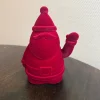 Lucky Santa | Velvet Rood | 17cm | Chique-Living