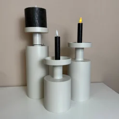 Luxe Beige Kandelaar | Vase The World | Verkrijgbaar in 3 maten | Chique-Living