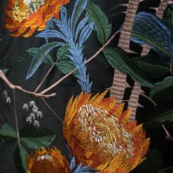 Luxe Sierkussen ‘Flowers’ Velvet Borduur | Colmore | 50x50cm | Chique-Living