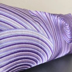 Luxe Sierkussen ‘Lila Waves’ | Colmore | 60x30cm | Chique-Living