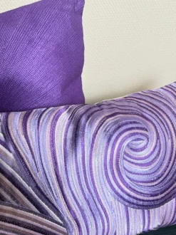 Luxe Sierkussen ‘Lila Waves’ | Colmore | 60x30cm | Chique-Living