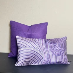 Luxe Sierkussen ‘Lila Waves’ | Colmore | 60x30cm | Chique-Living