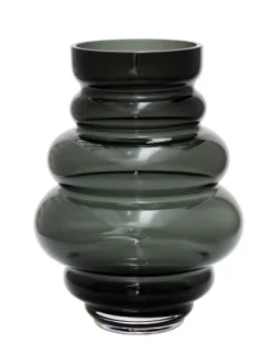 Maputo Vaas Smoke Grey – Vase The World | Gelaagd design in 2 maten