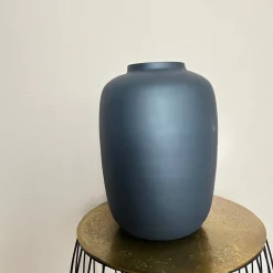 Mat Zwarte ‘Artic’ Vaas kopen | Luxe Designvaas in 3 Maten | Chique Living