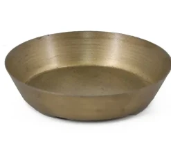 Metalen Schaaltje Rond Goud ‘Ingrid’ 10,5cm | Chique-Living