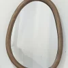 Organische Vorm Spiegel 29,5×39,5 cm – Houten Lijst | Chique-Living