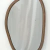 Organische Vorm Spiegel 38,5×62 cm – Houten Lijst | Chique-Living