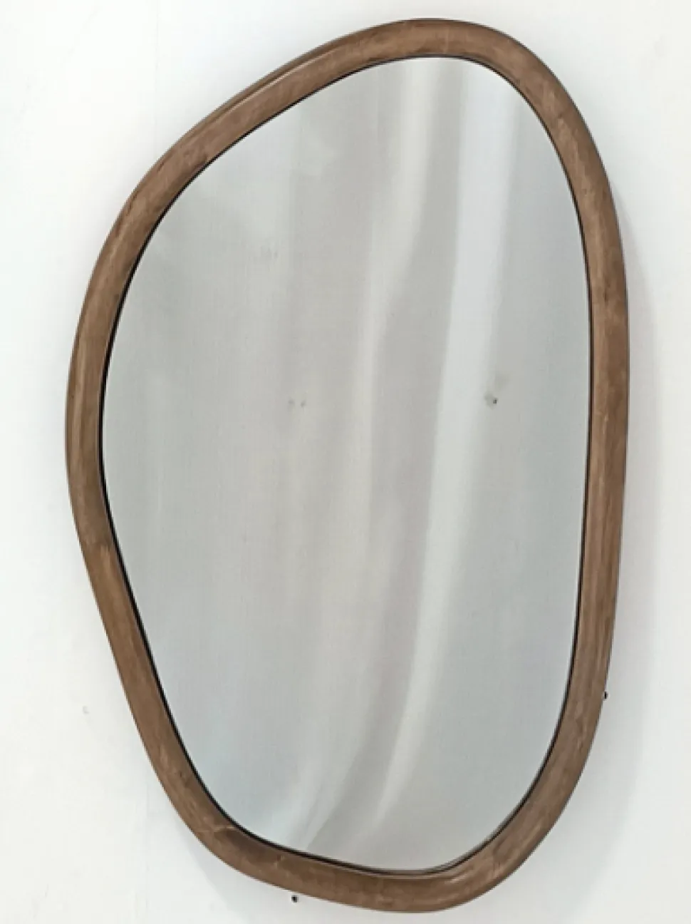 Organische Vorm Spiegel 38,5×62 cm – Houten Lijst | Chique-Living
