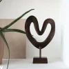 Ornament 'Casa Nova' Bronze | Vase The World | L26 x B7 x H37 cm | Chique-Living