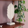 Ornament 'Feather Lorena' Ivory | Vase The World | L10 x B14 x H30 cm | Chique-Living