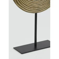 Ornament Op Voet 'Rawas' | Light & Living | Zwart/Goud | Verkrijgbaar in 2 maten | Chique-Living