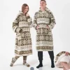 Oversized Hoodie Deken | Olijfgroen | 70x110cm | Chique-Living
